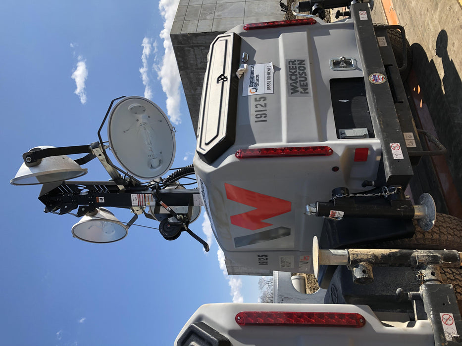 2018 Wacker Neuson LTV6L-MH Wacker Neuson LTV6L Mobile Light Tower w/Fuel Level Sensor Installed