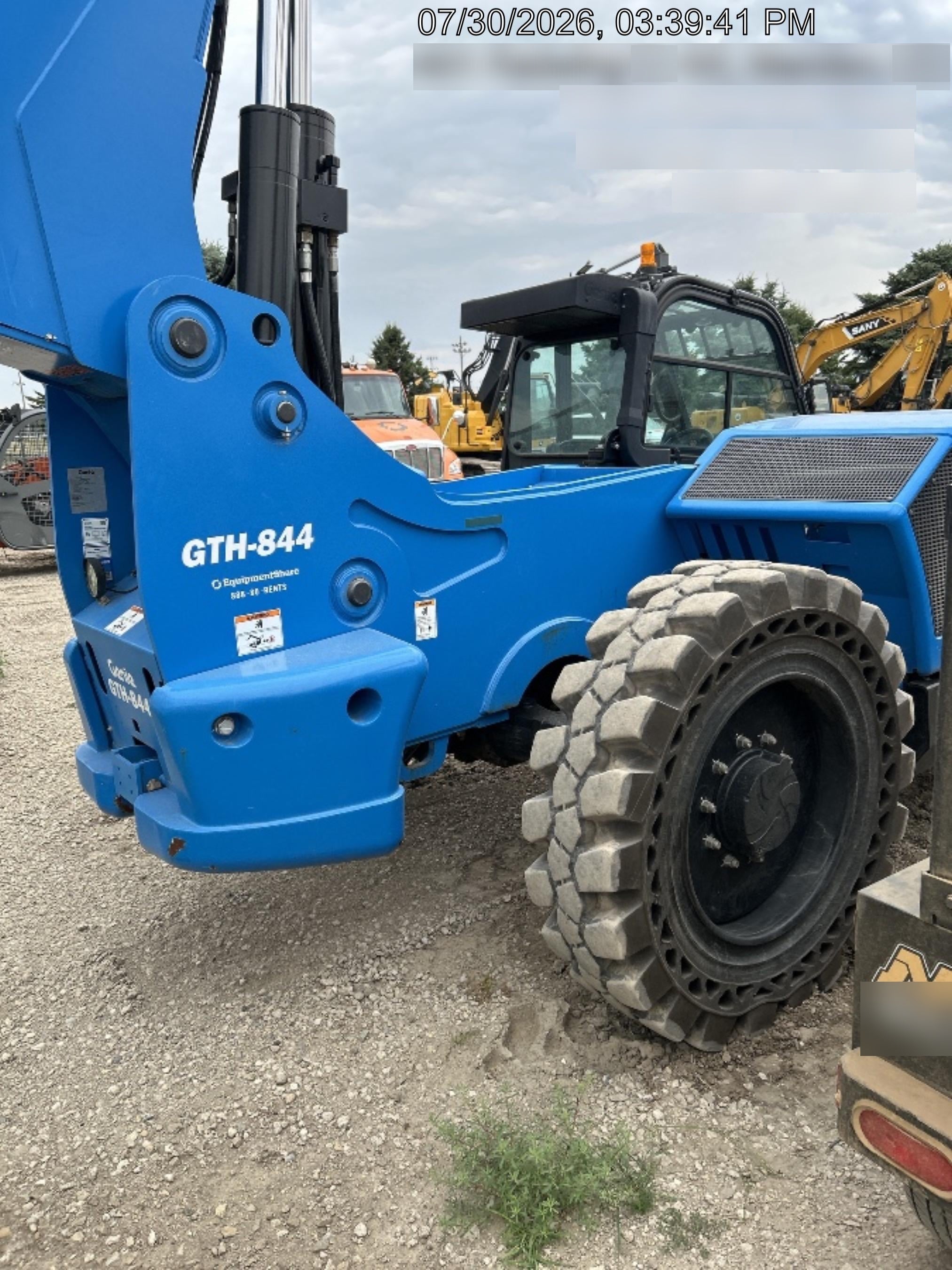 2024 Genie GTH-844 74Hp Dsl, Cab/Heat/Air, Sld Tires, LED WL, Bcn, L Hook, T3 + Access Control