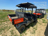 2021 Kubota RTV-X1140W-H Plastic Canopy, Windshield Acrylic Clear, LED Strobe Light, Wire Harness Kit, Back up Alarm