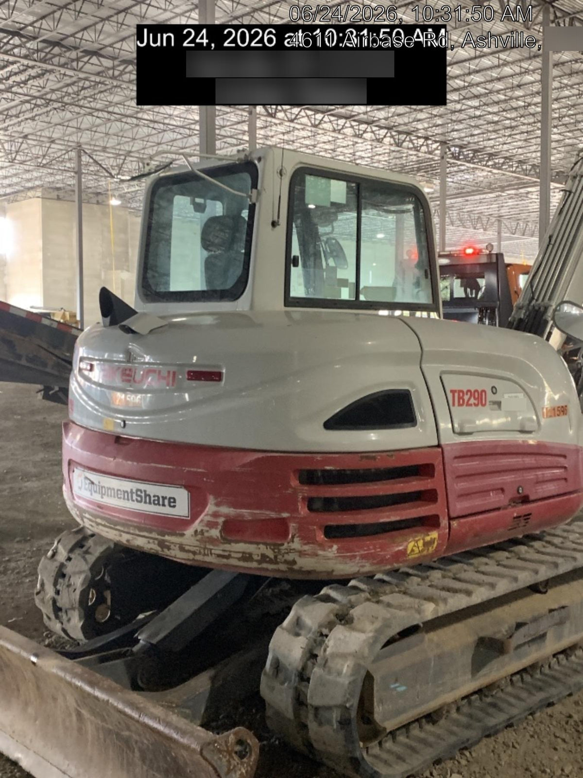 2020 TAKEUCHI TB290C