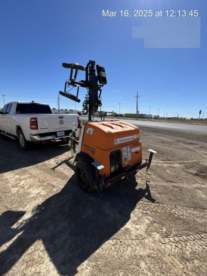 2023 Generac MLT2 Diesel, Flex Switch 120V Input, Powerzone Controller, (4) 320W LED Lights, 4kW Generator, 39.9 Gal Fuel Tank, 2" Ball, T3
