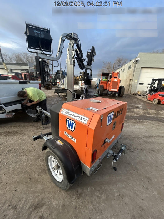 2024 Wanco WLTT-4MM4K Diesel, Deep Sea Controller, Shore Power Plug, Auto Start, (4) 350W LED Floodlights, 4kW Generator, 60 Gal Fuel Tank, 2" Ball, T3