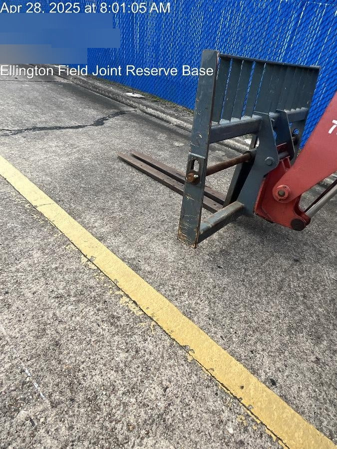 2018 Manitou MTA10055 Manitou MTA 10055 w/Cab/Heat/AC, Work Lights/Strobe, Aux Hyd, Solid Tires, Lift Hook, 66" Carriage, 60" Forks