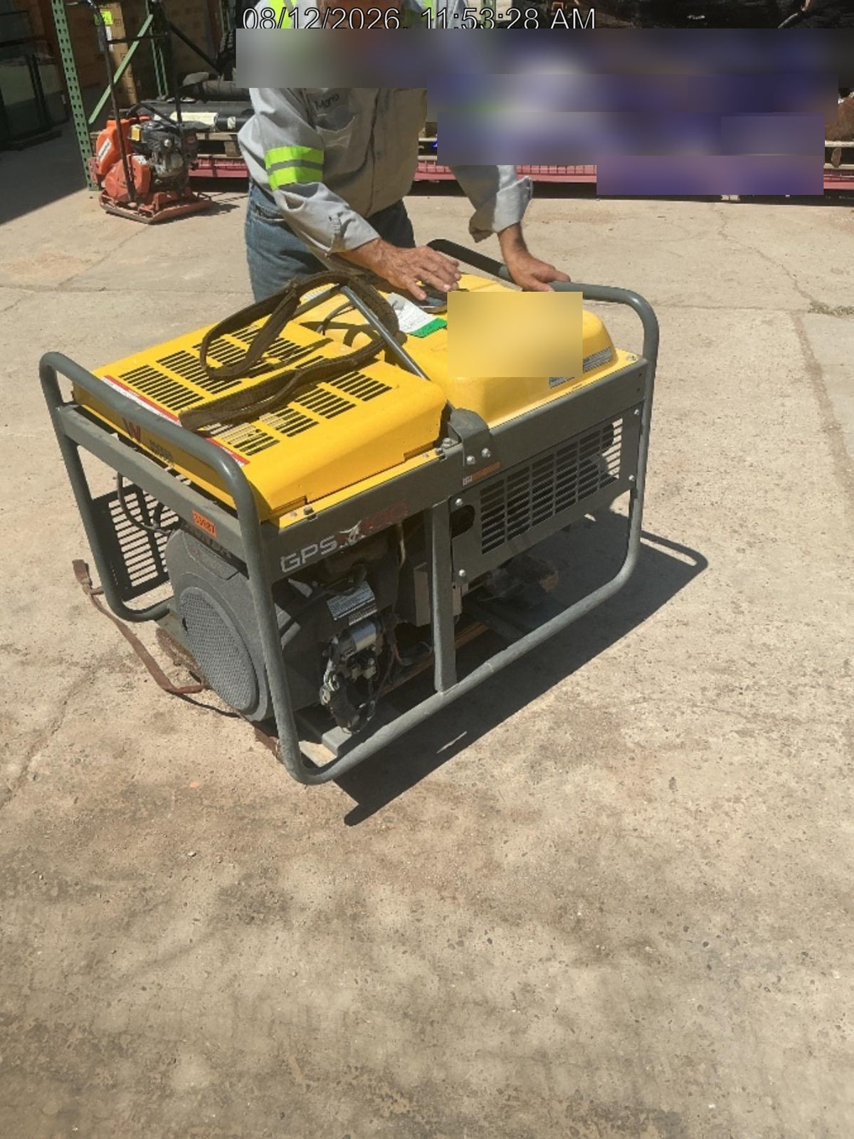 2019 Wacker Neuson GPS9700V Standard Options