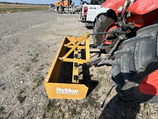 2025 BEHLEN COUNTRY 6' HD Box Blade 6 Shank Cat. 1'