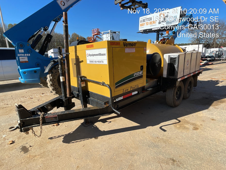 2021 Vac-Tron LP573XDT Kohler Diesel, 500 Gallon Debris Tank w/ Hydraulic Tilt, two (2) 100 Gallon Water Tanks, Low Profile Torsion Axles (12,000 GVWR)