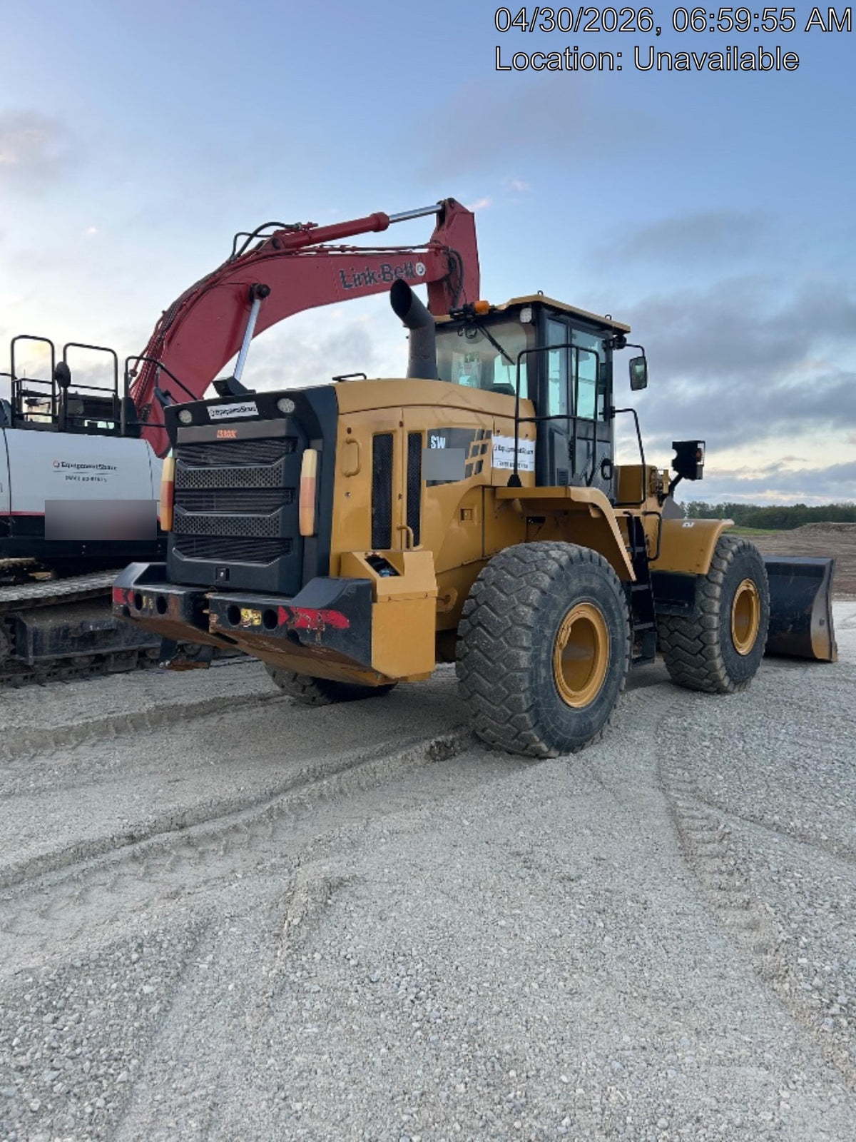 2018 Sany SW405K RETAIL-Standard - Paladin Quick Couplers, Paladin QC 4 yard Buckets, Paladin QC 72" Forks