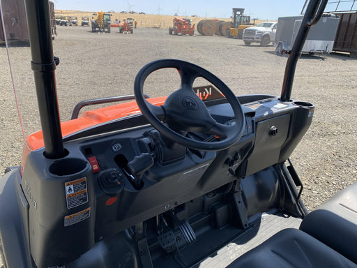 2021 Kubota RTV-X1140W-H Plastic Canopy, Windshield Acrylic Clear, LED Strobe Light, Wire Harness Kit, Back up Alarm