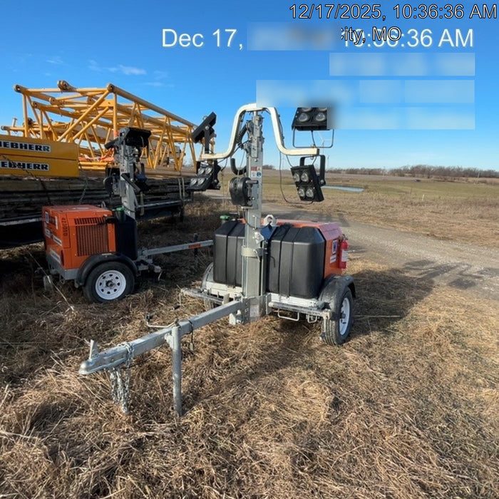 2024 Wanco WLTT-4MM4K Diesel, Deep Sea Controller, Shore Power Plug, Auto Start, (4) 350W LED Floodlights, 4kW Generator, 60 Gal Fuel Tank, 2" Ball, T3