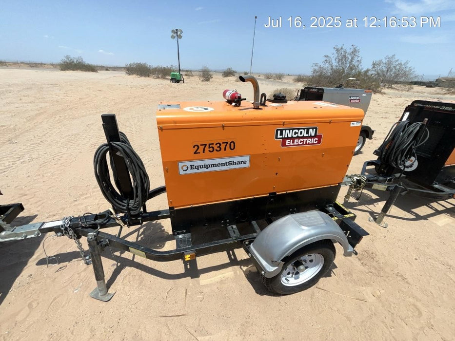 2022 Lincoln Electric LE400 Kubota V1505, Trlr, Cable Rack, Light Kit, ES Decals, T3