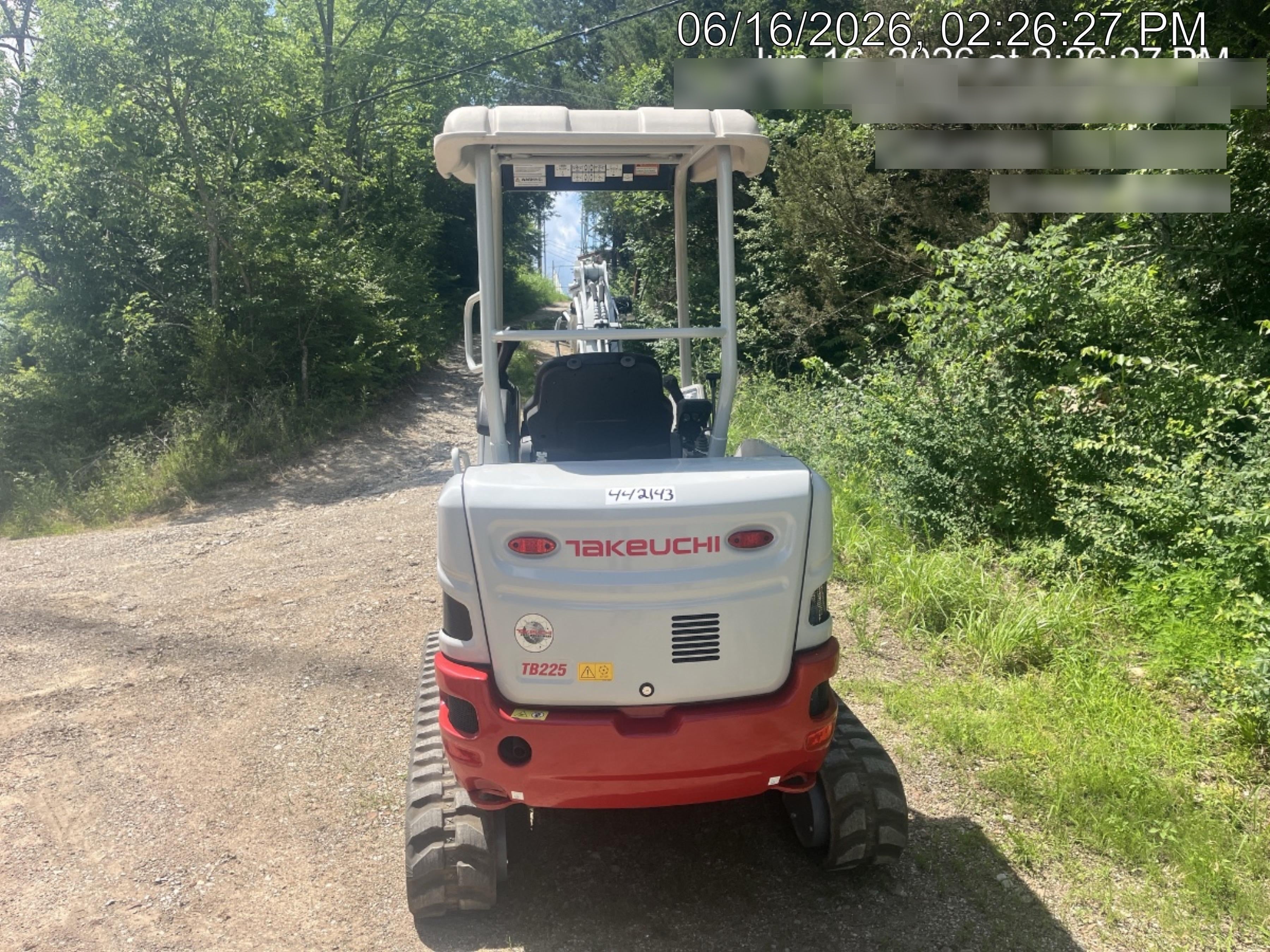 2023 TAKEUCHI TB225R