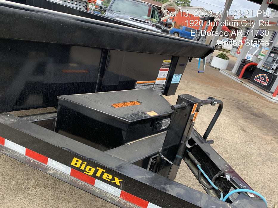 2024 BIG TEX TRAILER 16LP - 16' Bumper Pull Dump Trailer