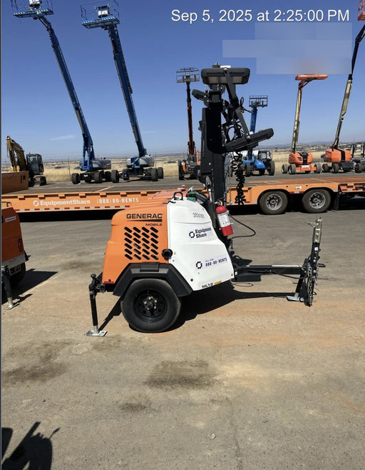 2023 Generac MLT2 Diesel, Flex Switch 120V Input, Powerzone Controller, (4) 320W LED Lights, 4kW Generator, 39.9 Gal Fuel Tank, 2" Ball, T3