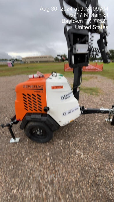2023 Generac MLT2 Diesel, Flex Switch 120V Input, Powerzone Controller, 
(4) 320W LED Lights, 4kW Generator, 39.9 Gal Fuel Tank, 2" Ball, T3