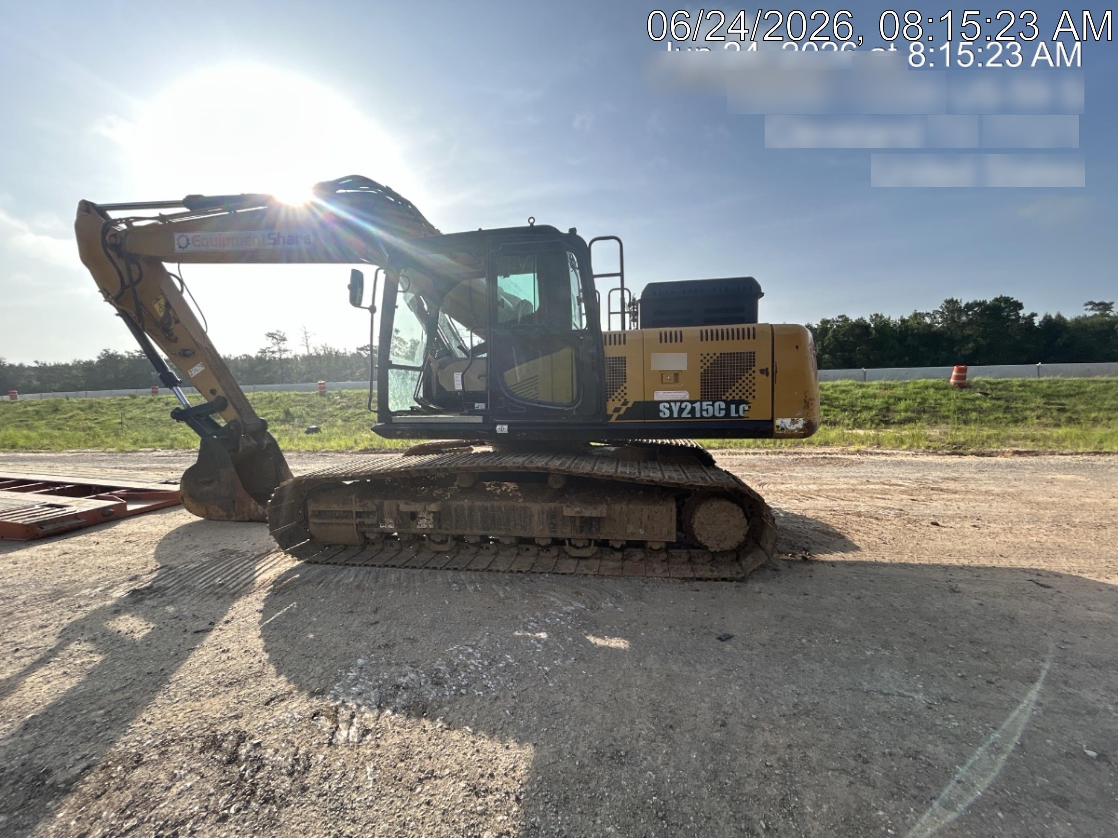 Sany SY215 SY215 Tier 4 - Cab, Hydraulic QC,  Buckets: 48" , Hydraulic Hammer 4,000 lb impact class