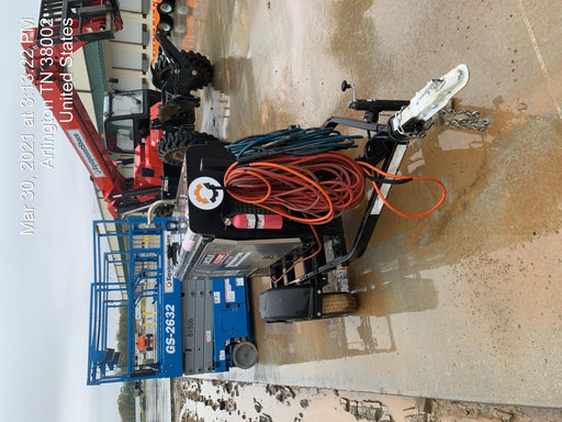 2019 Lincoln Electric Vantage 322 Lincoln Vantage 322 Welder w/Trailer, Light Kit, Cable Rack