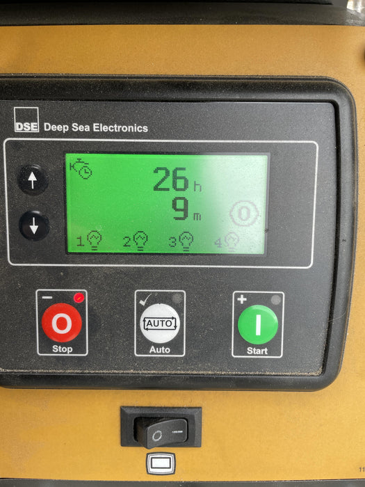 2022 Allmand NLV3GR (4) LED Light Fixture 350W, 23' Vertical Mast, 3kW Prime, Towable, ES Decals, T3