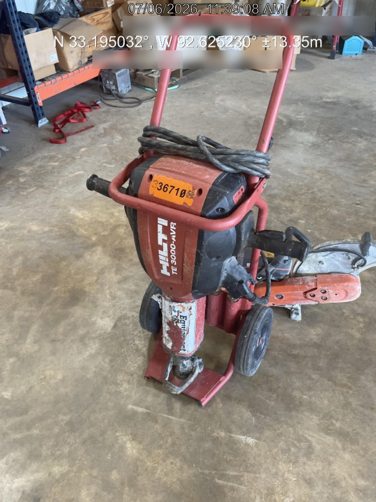 2019 HILTI TE 3000-AVR