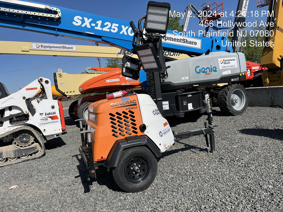 2023 Generac MLT2 Diesel, Flex Switch 120V Input, Powerzone Controller, (4) 320W LED Lights, 4kW Generator, 39.9 Gal Fuel Tank, 2" Ball, T3