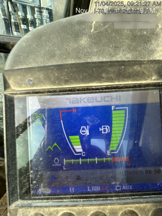 2020 Takeuchi TB235-2CR Cab/Heat/Air, Rubber Tracks, Manual TAG QC