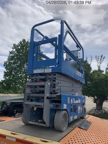 2020 Genie GS-1930 Solid Non Marking Tires, Beacon, Folding rails with half height swing gate
