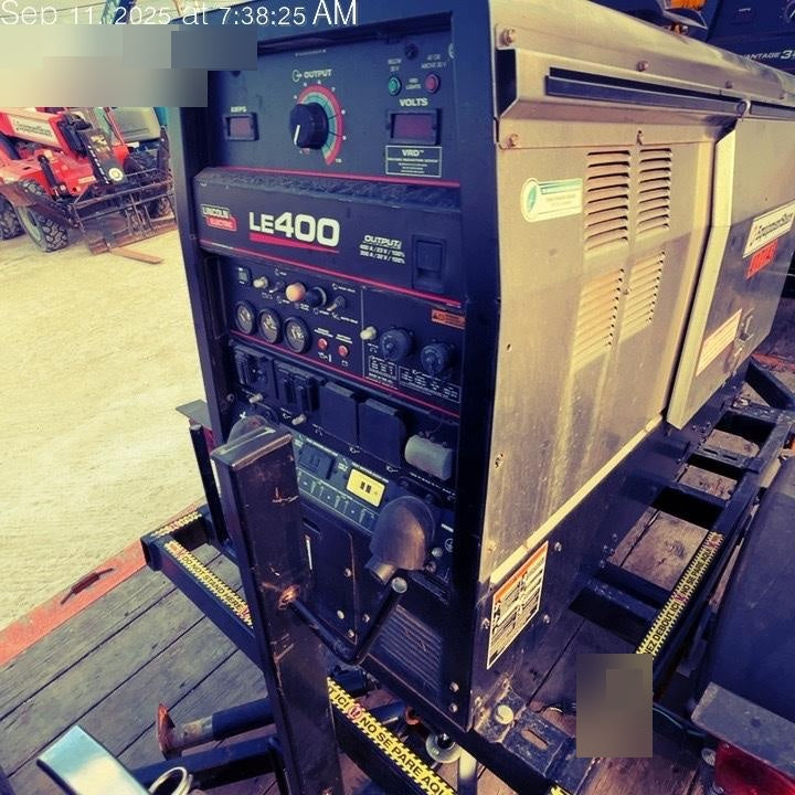 2024 Lincoln Electric LE400 Kubota V1505, Trlr, Cable Rack, Light Kit, ES Decals, T3