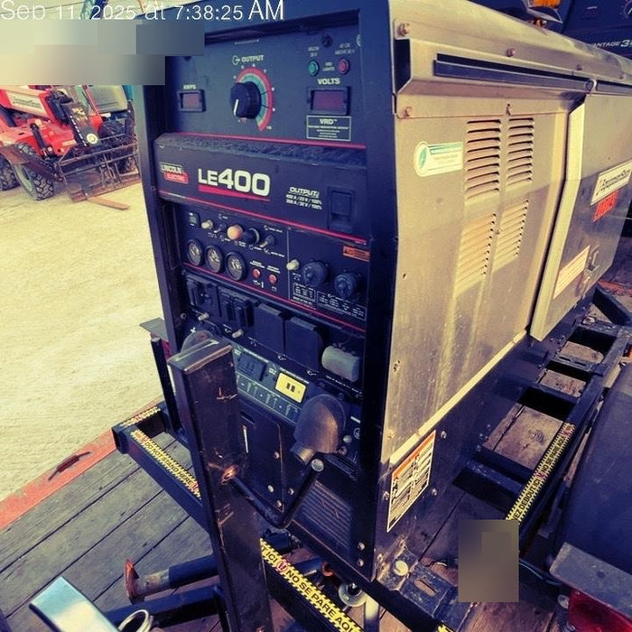 2024 Lincoln Electric LE400 Kubota V1505, Trlr, Cable Rack, Light Kit, ES Decals, T3