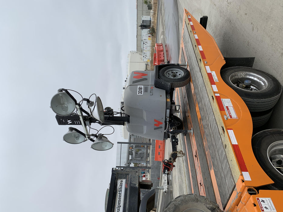 2019 Wacker Neuson LTV6L-MH Wacker Neuson LTV6L Mobile Light Tower w/Fuel Level Sensor Installed
