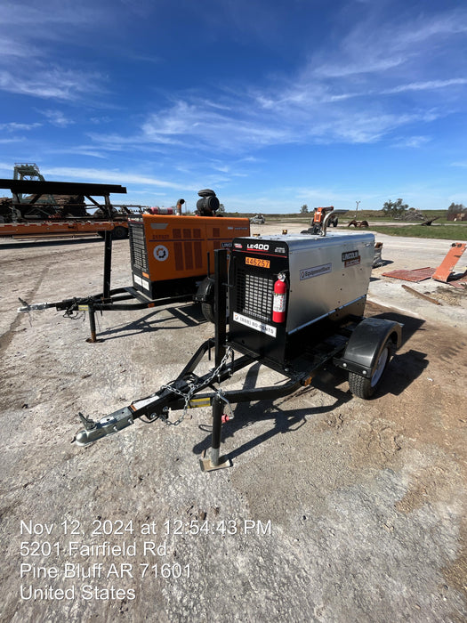 2024 Lincoln Electric LE400 Kubota V1505, Trlr, Cable Rack, Light Kit, ES Decals, T3