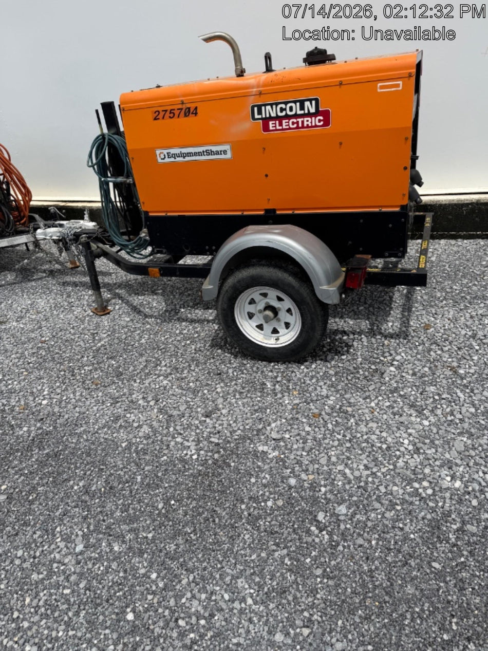 2022 Lincoln Electric LE400 Kubota V1505, Trlr, Cable Rack, Light Kit, ES Decals, T3