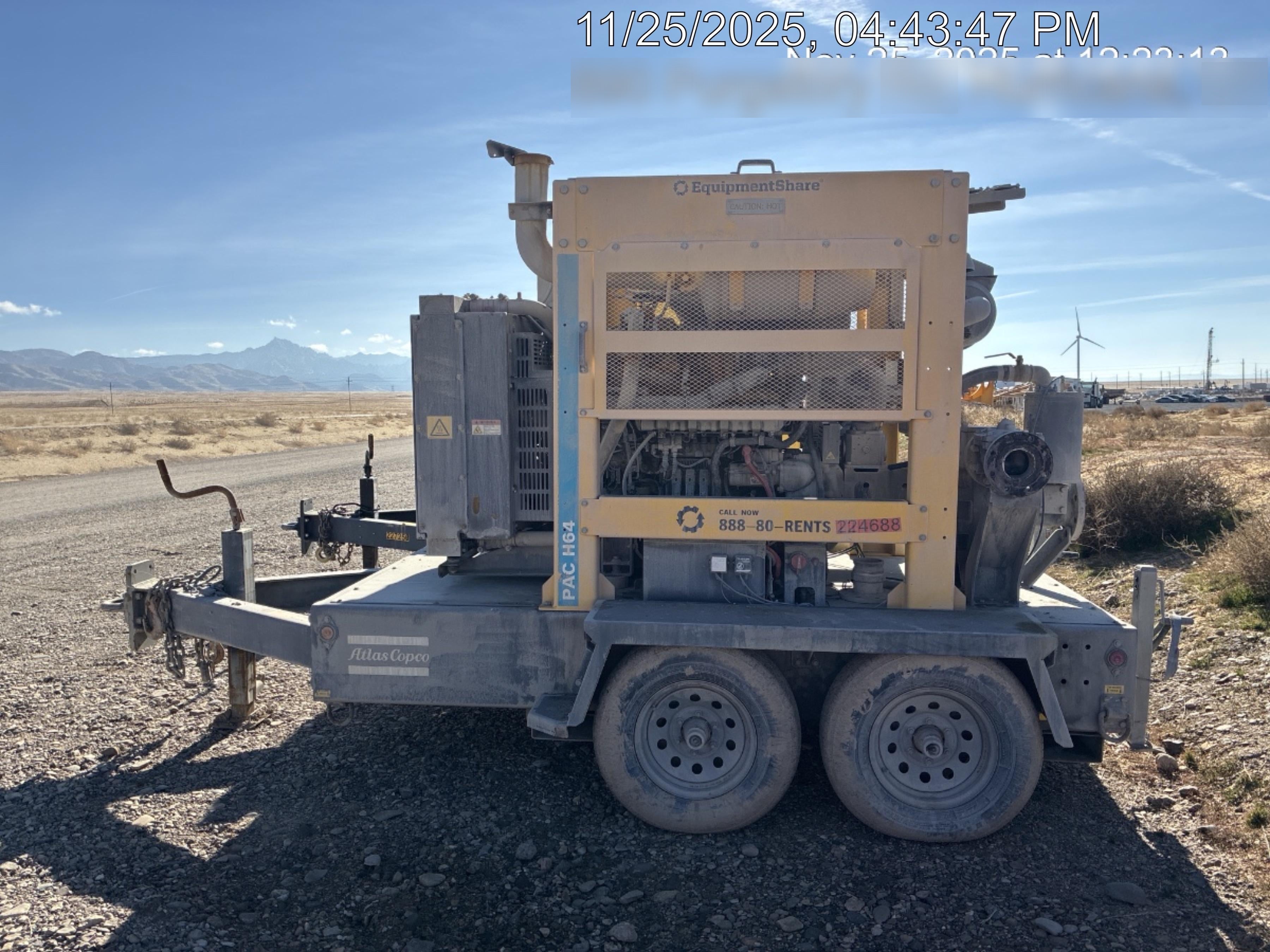 2022 ATLAS COPCO PAC H64 JD