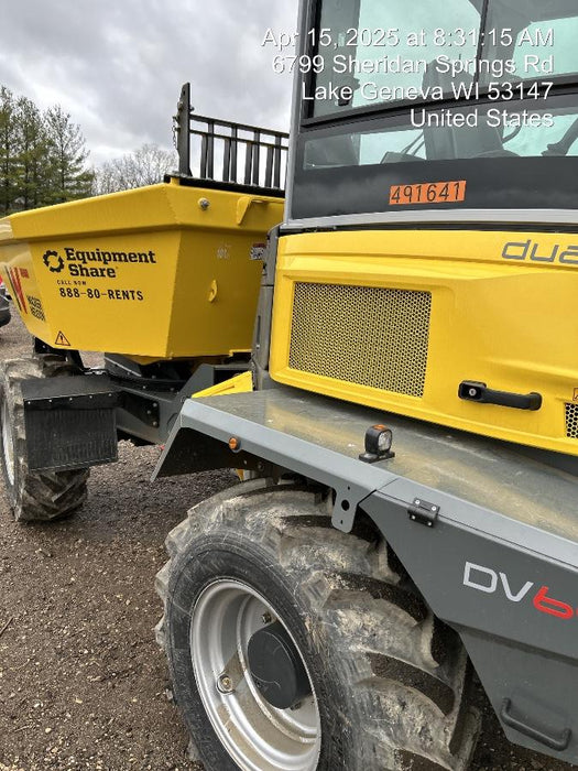 2025 WACKER NEUSON DV604 Cab Standard Tires