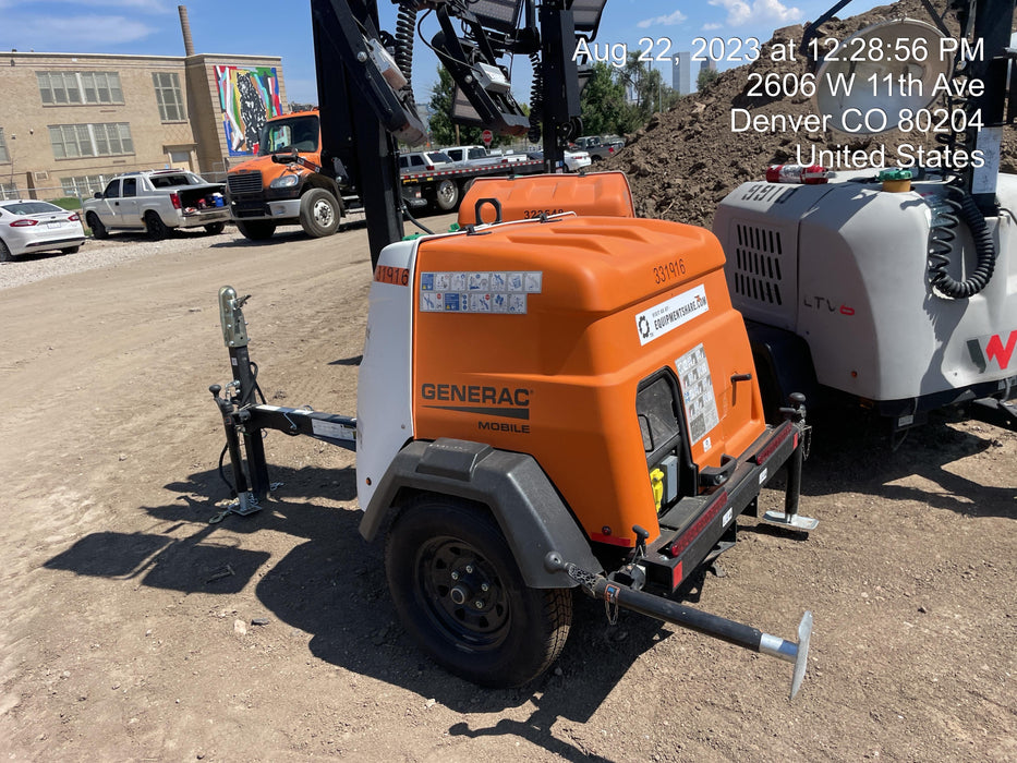2023 Generac MLT2 Diesel, Flex Switch 120V Input, Powerzone Controller, (4) 320W LED Lights, 4kW Generator, 39.9 Gal Fuel Tank, 2" Ball, T3