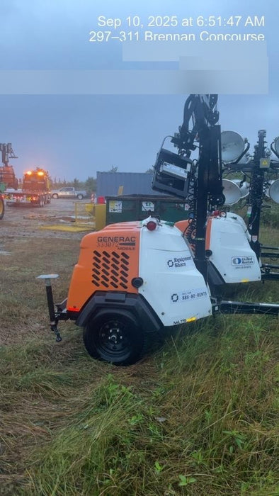 2023 Generac MLT2 Diesel, Flex Switch 120V Input, Powerzone Controller, (4) 320W LED Lights, 4kW Generator, 39.9 Gal Fuel Tank, 2" Ball, T3