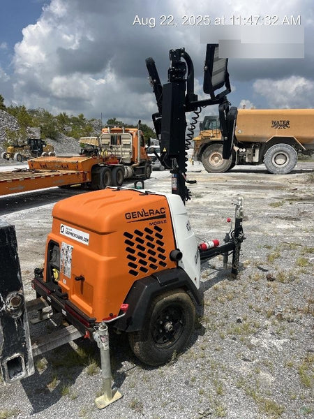 2023 Generac MLT2 Diesel, Flex Switch 120V Input, Powerzone Controller, (4) 320W LED Lights, 4kW Generator, 39.9 Gal Fuel Tank, 2" Ball, T3