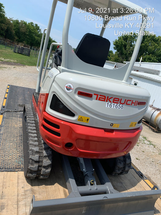 2021 TAKEUCHI TB235-2R