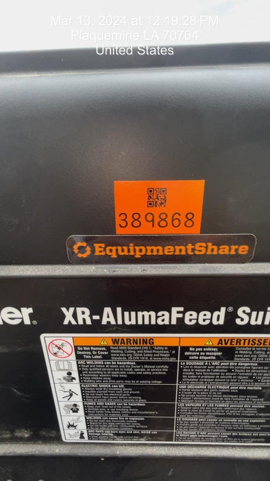 2023 MILLER ELECTRIC XR-AlumaFeed