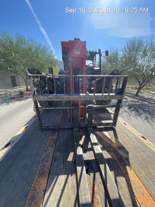 2019 Manitou MTA12042 Canopy, 120 HP , Solid Tires, Work Lights, Lift Hook, Auxiliary Hydraulics 66" Carriage and 60" Forks