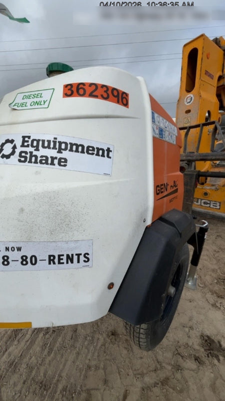 2023 Generac MLT2 Diesel, Flex Switch 120V Input, Powerzone Controller, 
(4) 320W LED Lights, 4kW Generator, 39.9 Gal Fuel Tank, 2" Ball, T3