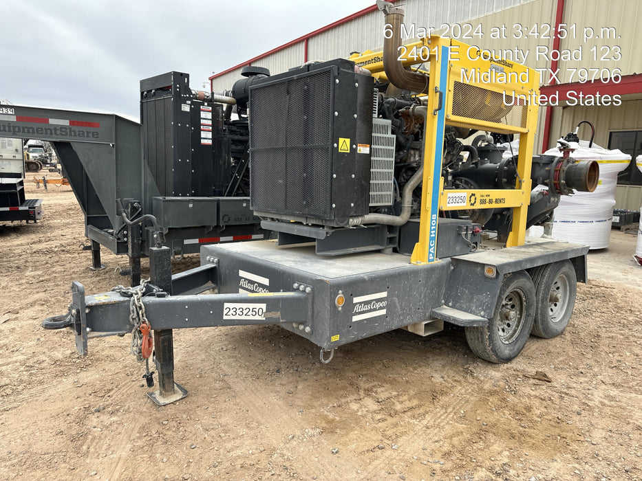2022 ATLAS COPCO PAC H108 JD