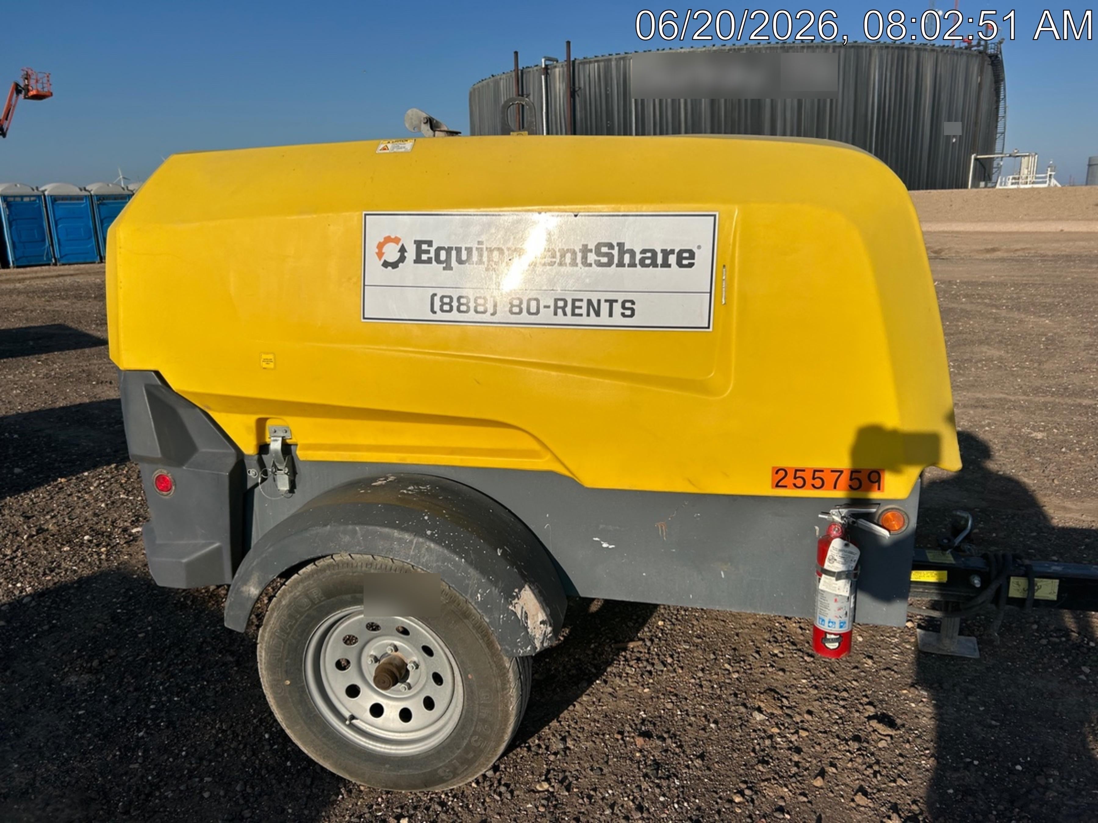 2022 ATLAS COPCO XAS188 CWK
