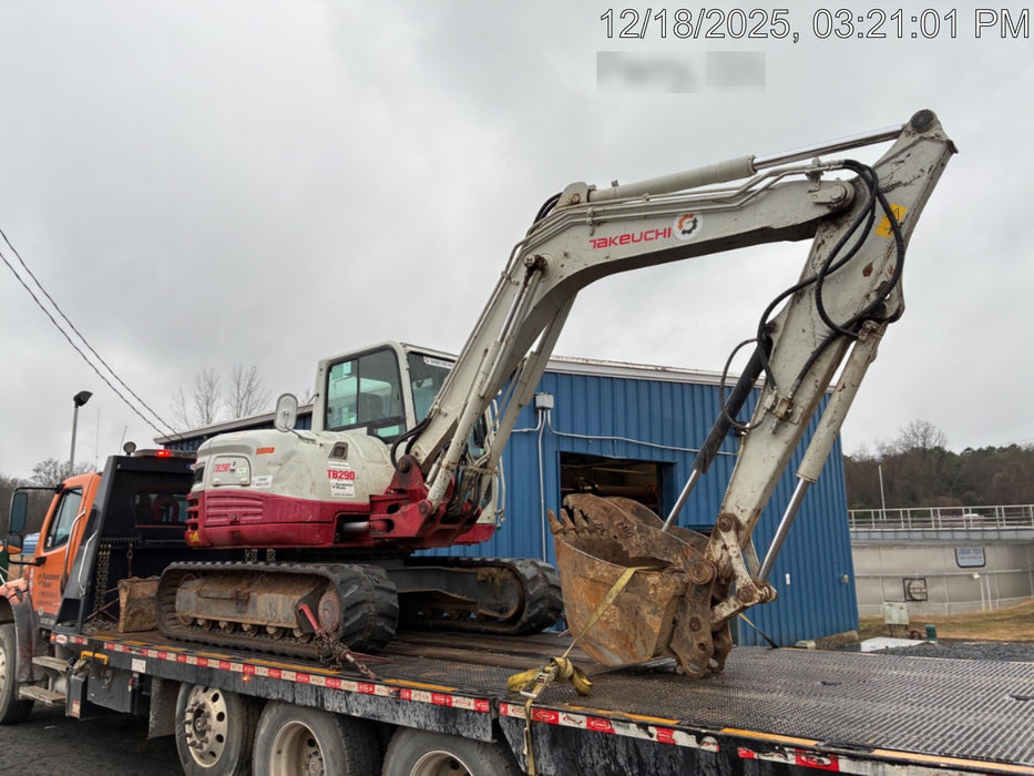 2020 Takeuchi TB290C Cab/Heat/Air, Rubber Tracks, Manual TAG QC