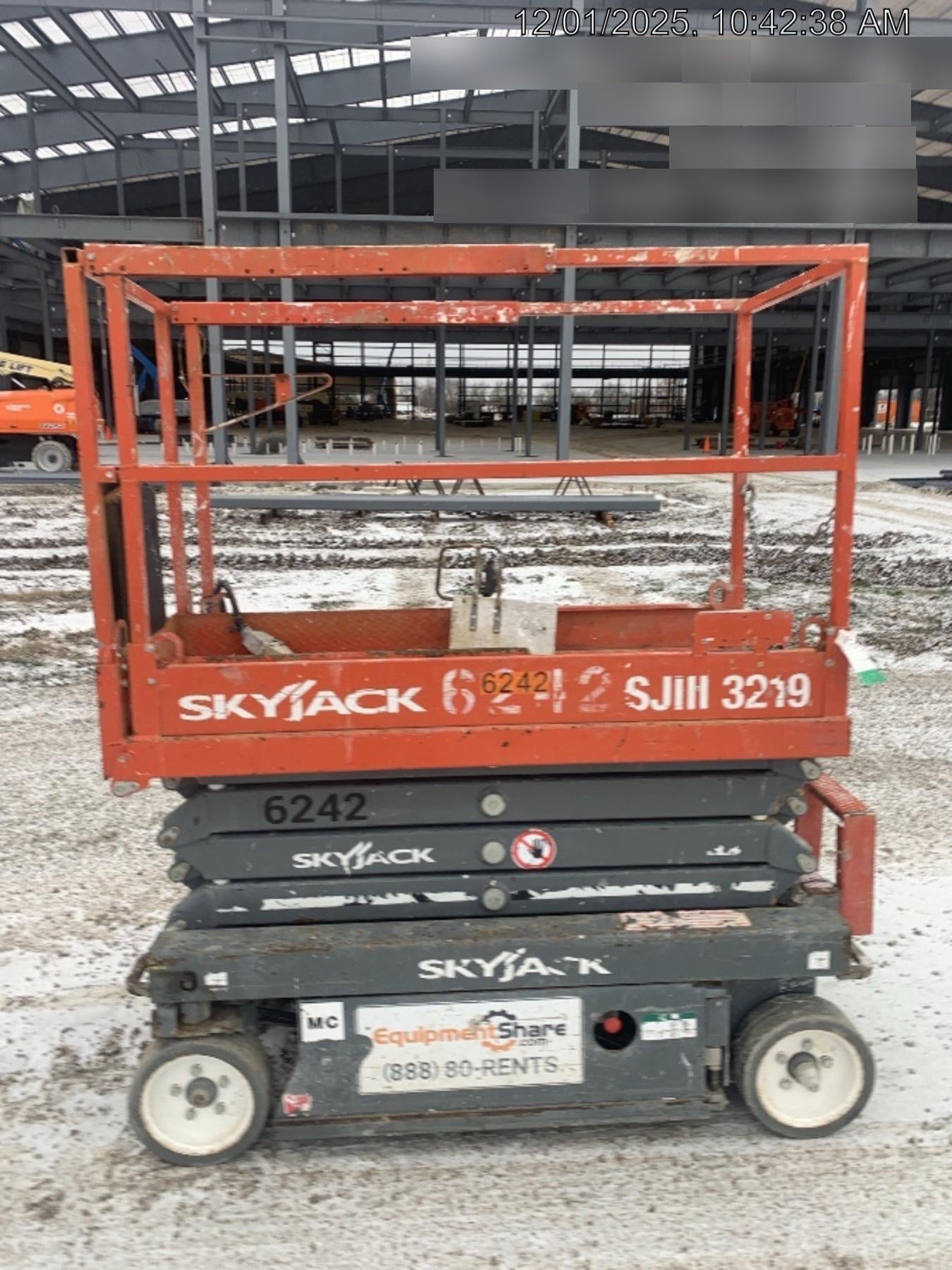 2017 Skyjack SJIII-3219 Skyjack SJ3219, Trojan Battery Set, Extended Warranty 5yr/5k hr