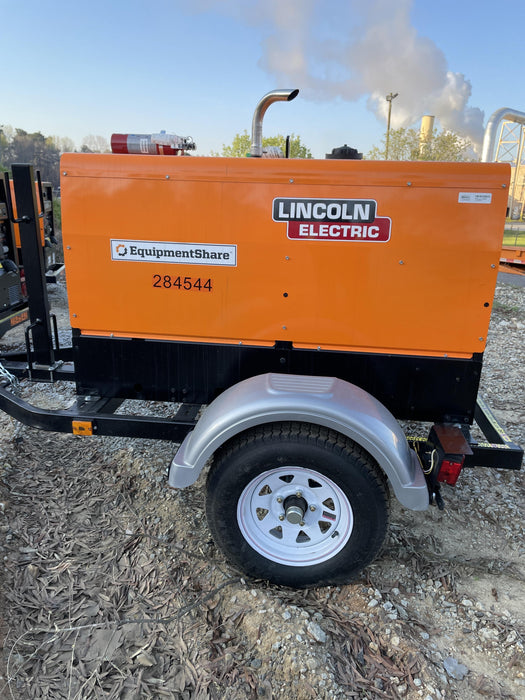 2022 Lincoln Electric LE400 Kubota V1505, Trlr, Cable Rack, Light Kit, ES Decals, T3