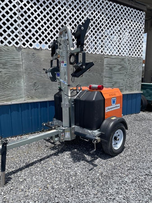 2024 Wanco WLTT-4MM4K Diesel, Deep Sea Controller, Shore Power Plug, Auto Start, (4) 350W LED Floodlights, 4kW Generator, 60 Gal Fuel Tank, 2" Ball, T3