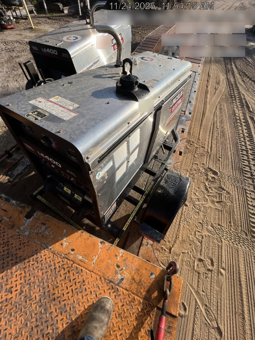 2024 Lincoln Electric LE400 Kubota V1505, Trlr, Cable Rack, Light Kit, ES Decals, T3