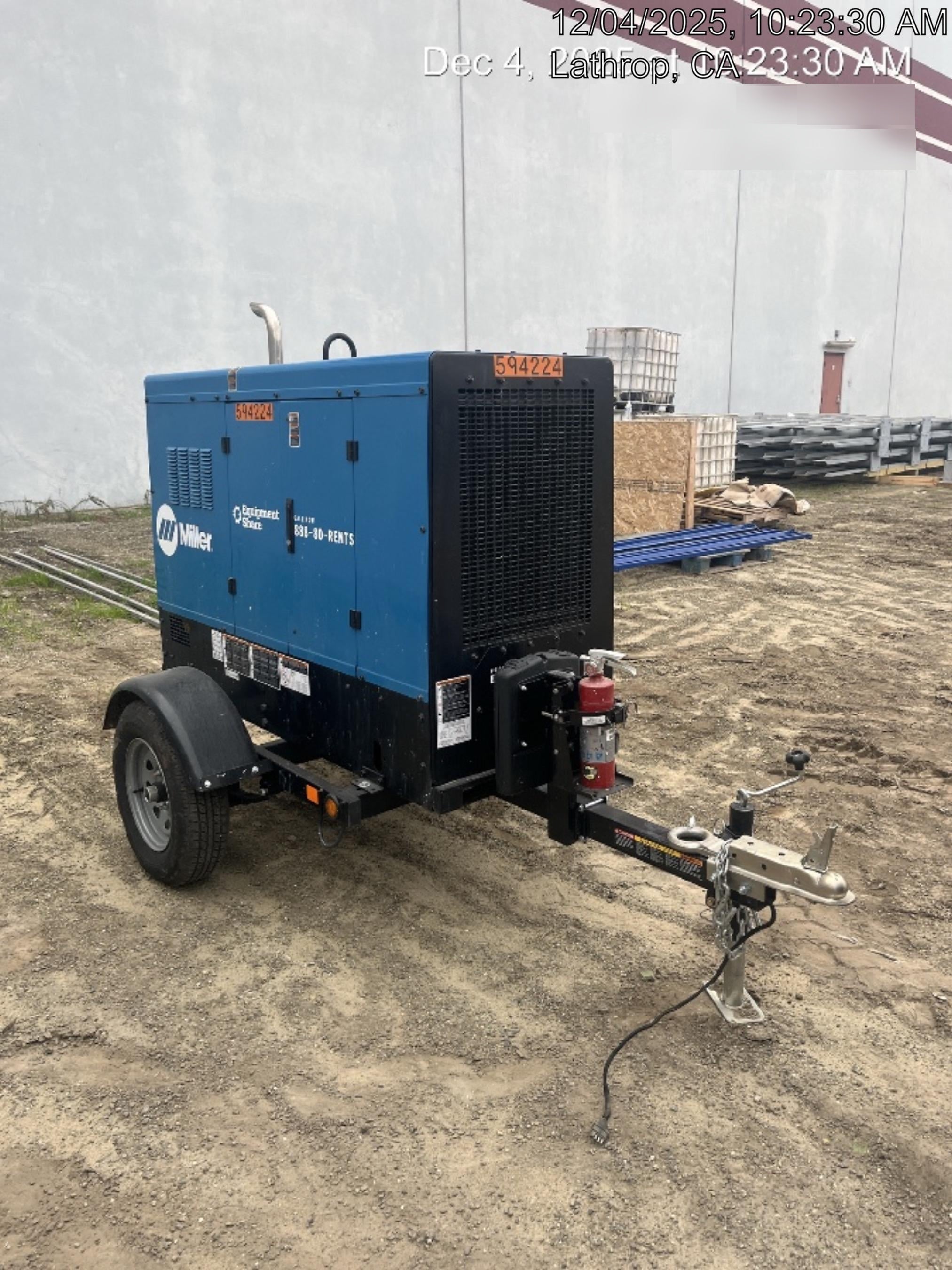 2025 MILLER ELECTRIC BIG BLUE 500