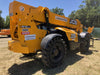 2019 JCB 510-56 74 HP w/Open ROPS, Beacon, Aux Hydraulics, Worklights, Solid Tires w/60" Carriage/Forks