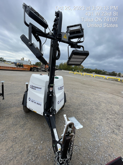 2023 Generac MLT2 Diesel, Flex Switch 120V Input, Powerzone Controller, (4) 320W LED Lights, 4kW Generator, 39.9 Gal Fuel Tank, 2" Ball, T3