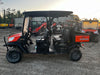 2020 Kubota RTV-X1140W-H 4WD, LED Strobe, Windshield Acrylic Clear, Plastic Canopy, Wire Harness Kit, Backup Alarm